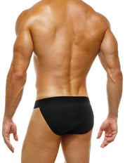 Modus Vivendi Organic tanga Brief. Modus Vivendi. Made in Greece. Party wear. underwear party. Fetish gear. Black