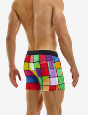 Modus Vivendi Inclusive shorts. Made in Greece. Party wear. underwear party. Fetish gear. Rainbow shorts. pride wear. Beach wear