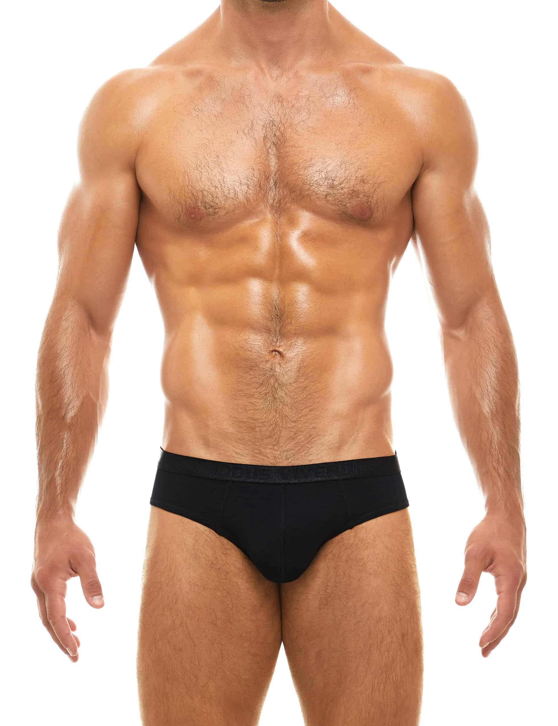 Modus Vivendi Antibacterial Classic Brief. Made in Greece. Hypo allergenic. luxury comfort high quality. everyday best fit. Black