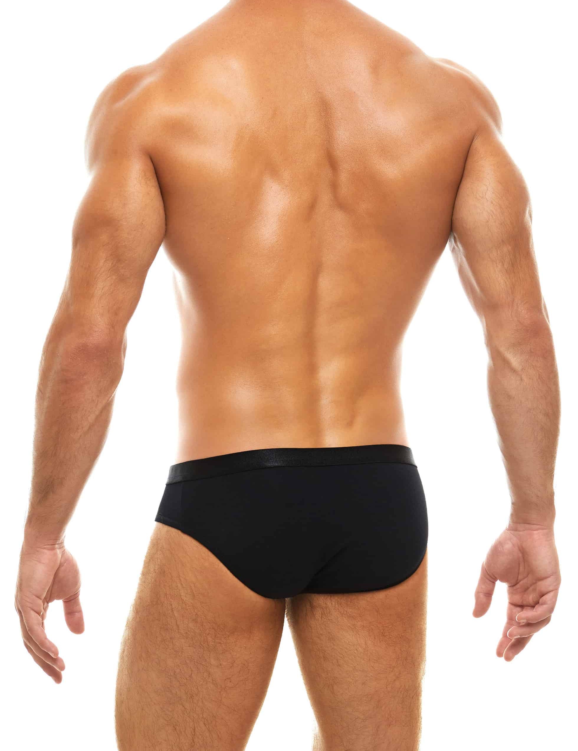 Modus Vivendi Antibacterial Classic Brief. Made in Greece. Hypo allergenic. luxury comfort high quality. everyday best fit. Black