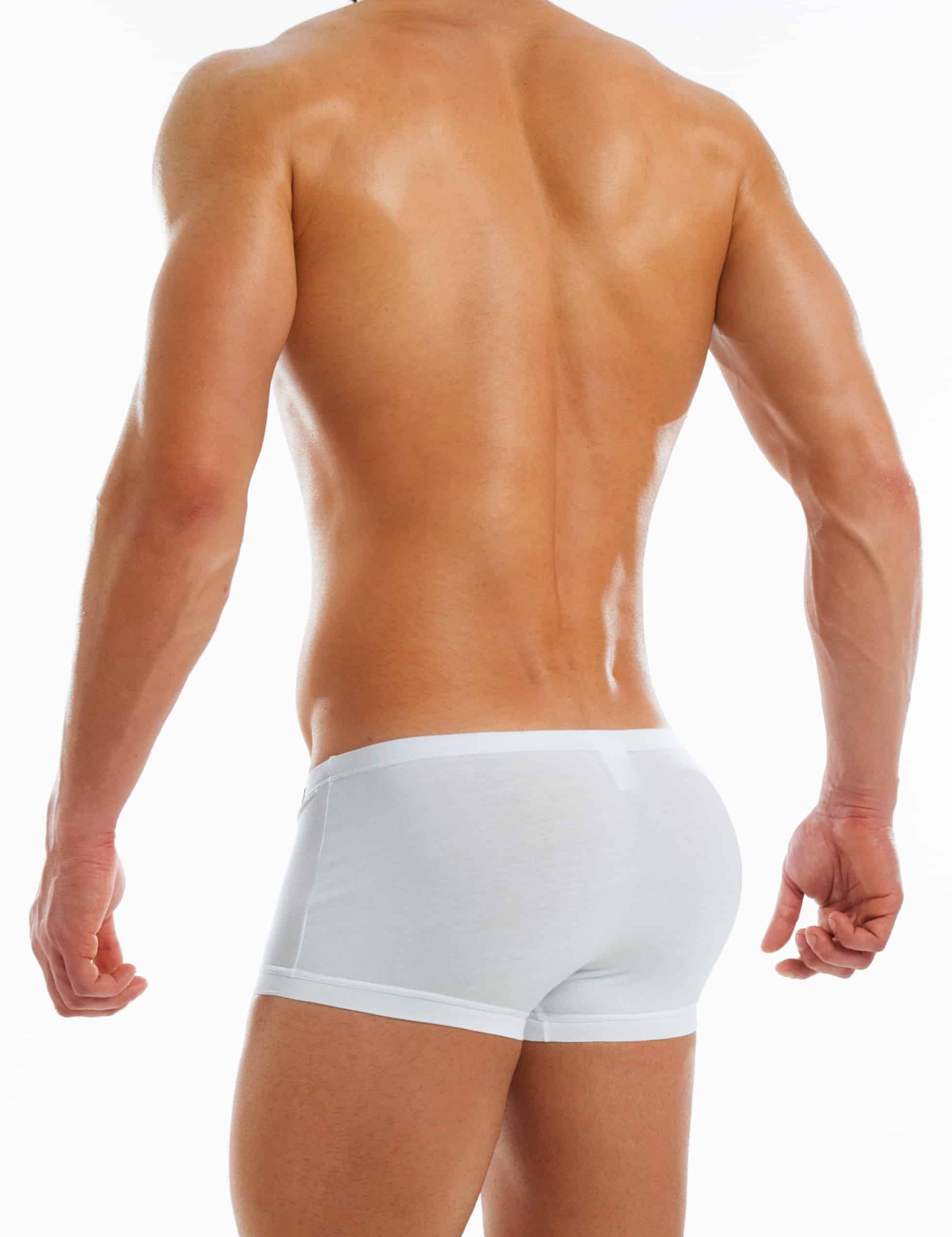 Modus Vivendi Antibacterial Brazil Cut Boxer. Made in Greece. Hypo allergenic. luxury comfort high quality. everyday best fit White