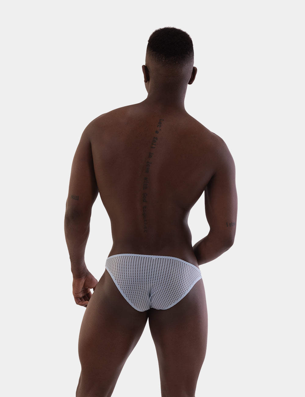 Barcode Berlin Reigi Brief. Made in Portugal. Party wear. gay man underwear party. Beach wear. underwear Party, Blue