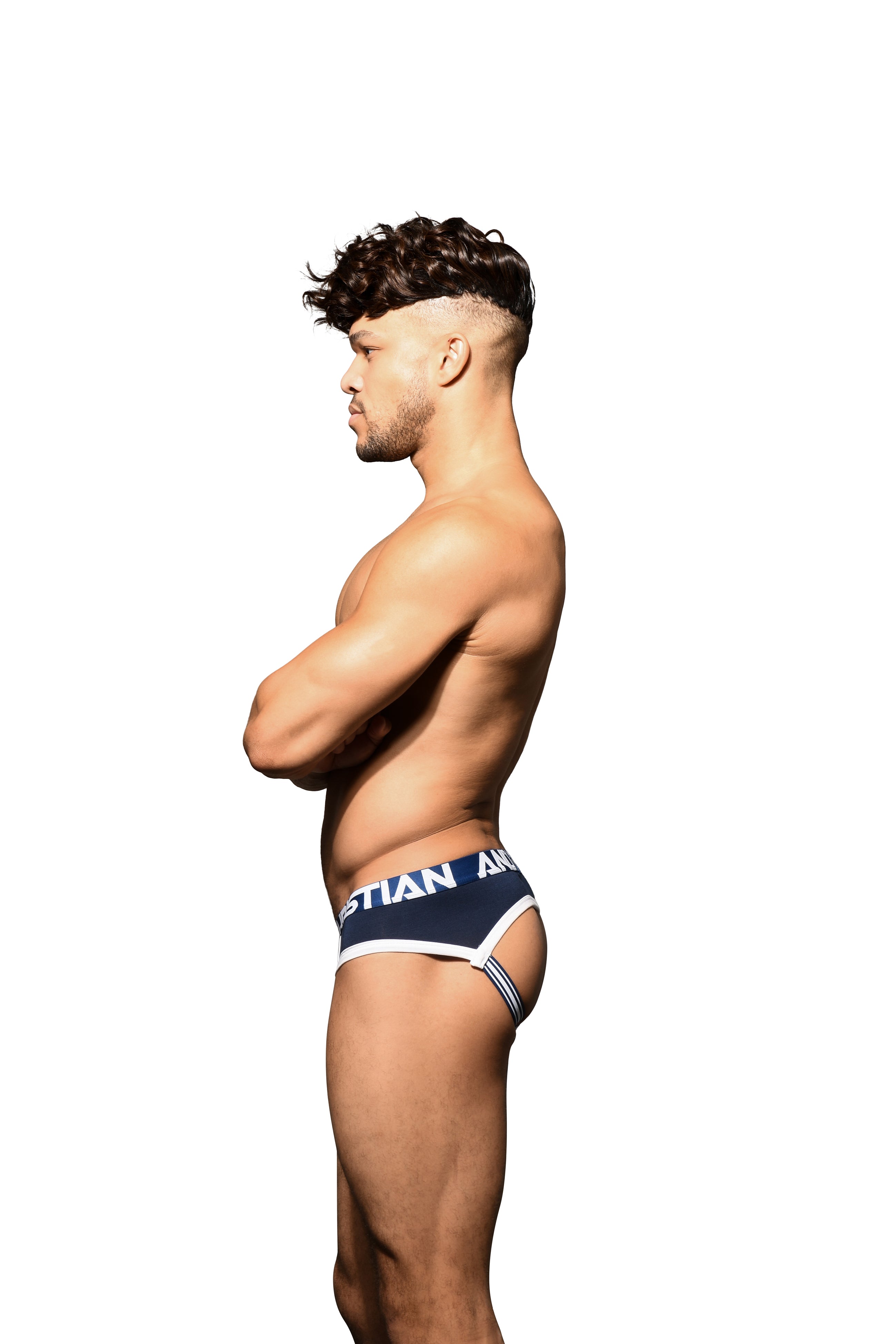 Andrew Christian SHOW-IT® CoolFlex Modal Active Jock Navy