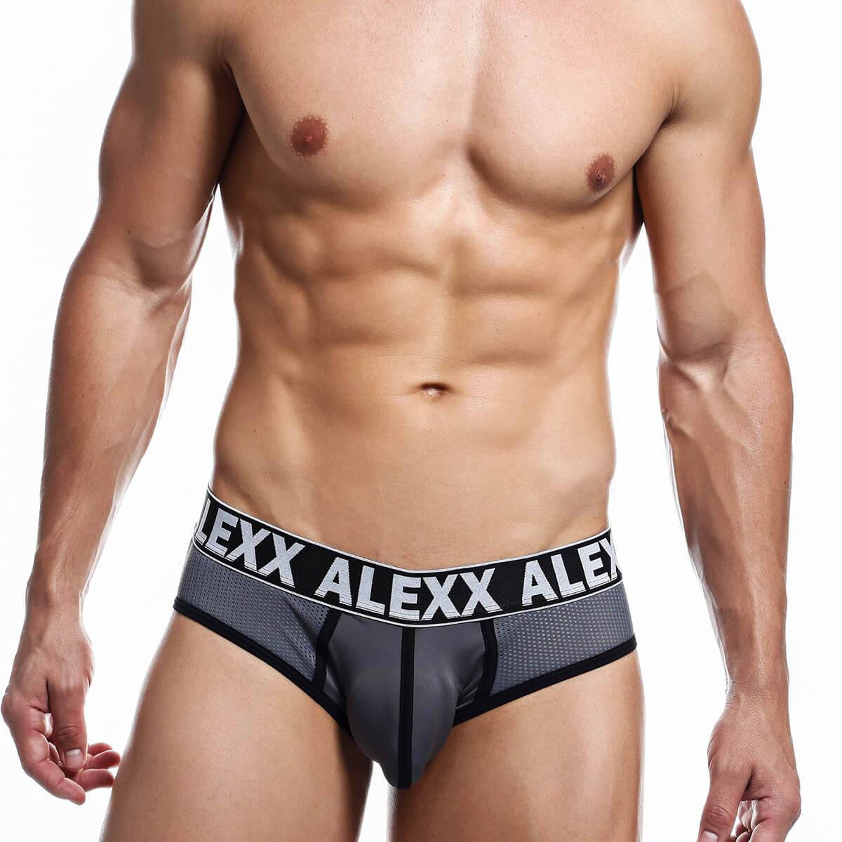 Alexx Underwear Robbie Brief Grey