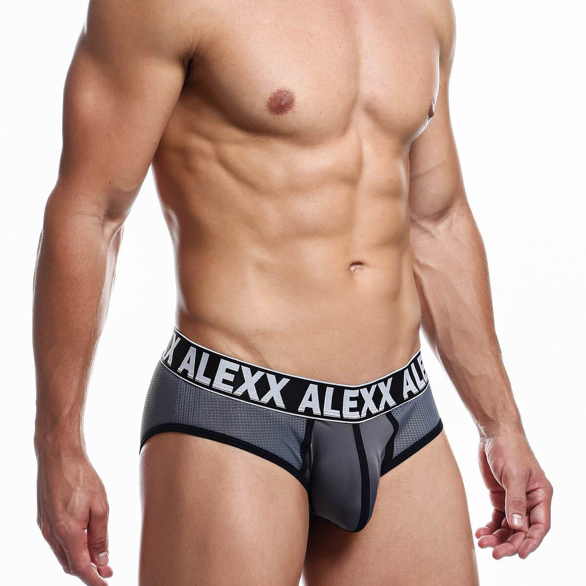 Alexx Underwear Robbie Brief Grey