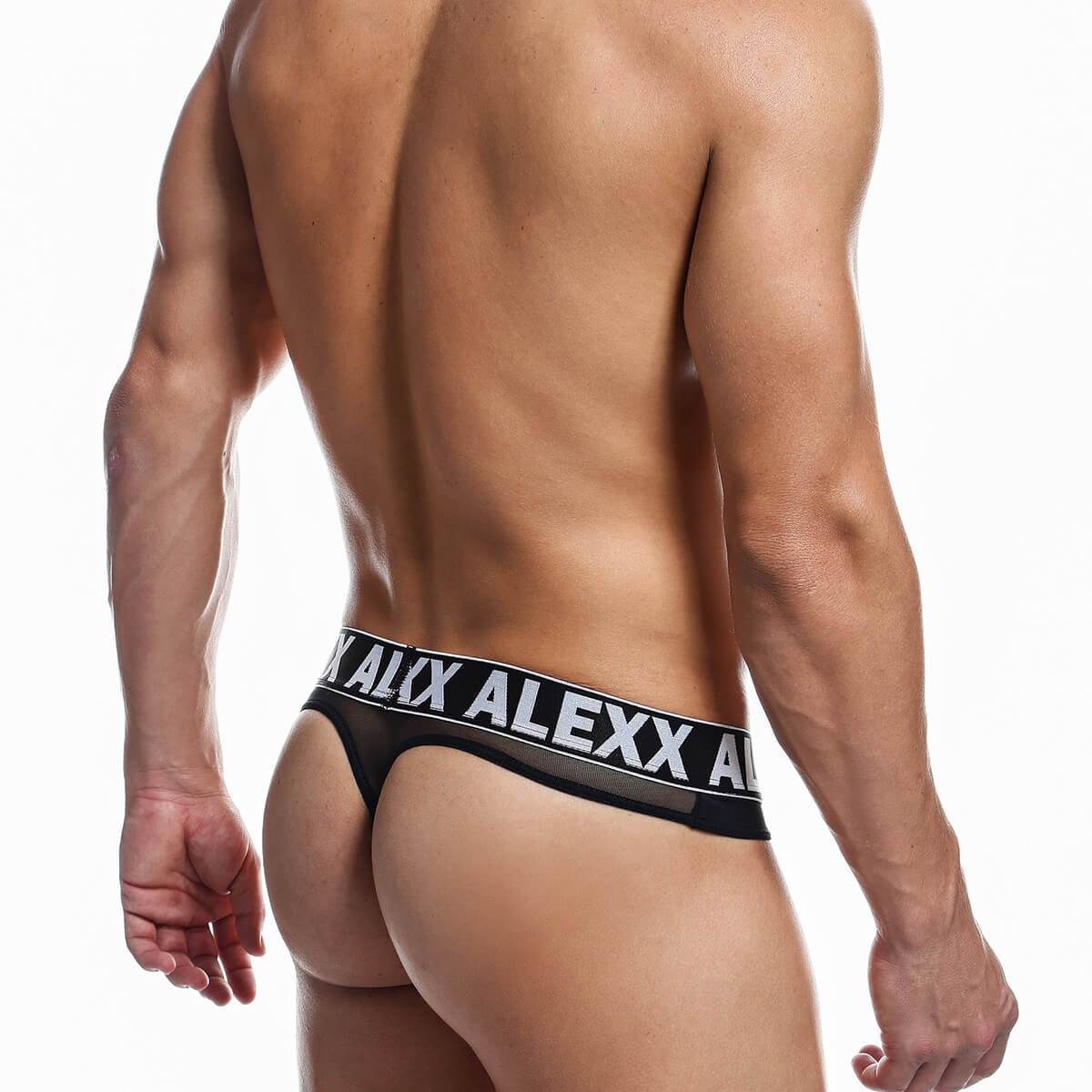 Alexx Underwear Andy Thong Black