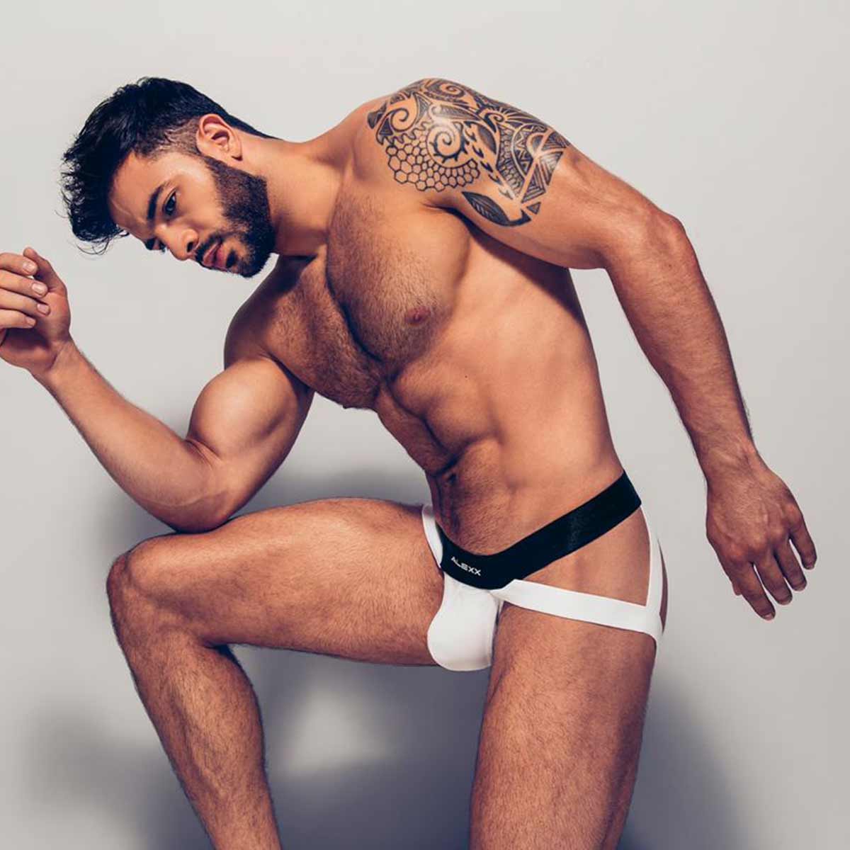 Alexx Underwear Bite Jockstrap White