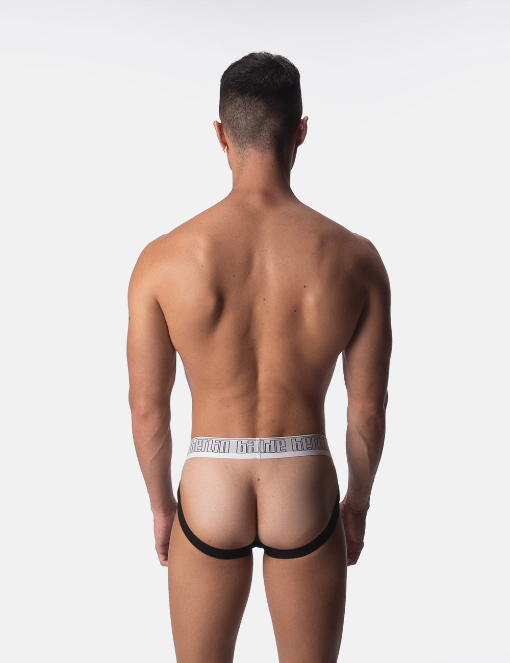 Barcode Berlin Botan Jockstrap. Made in Portugal. Party wear. Mens Jockstrap. Black 