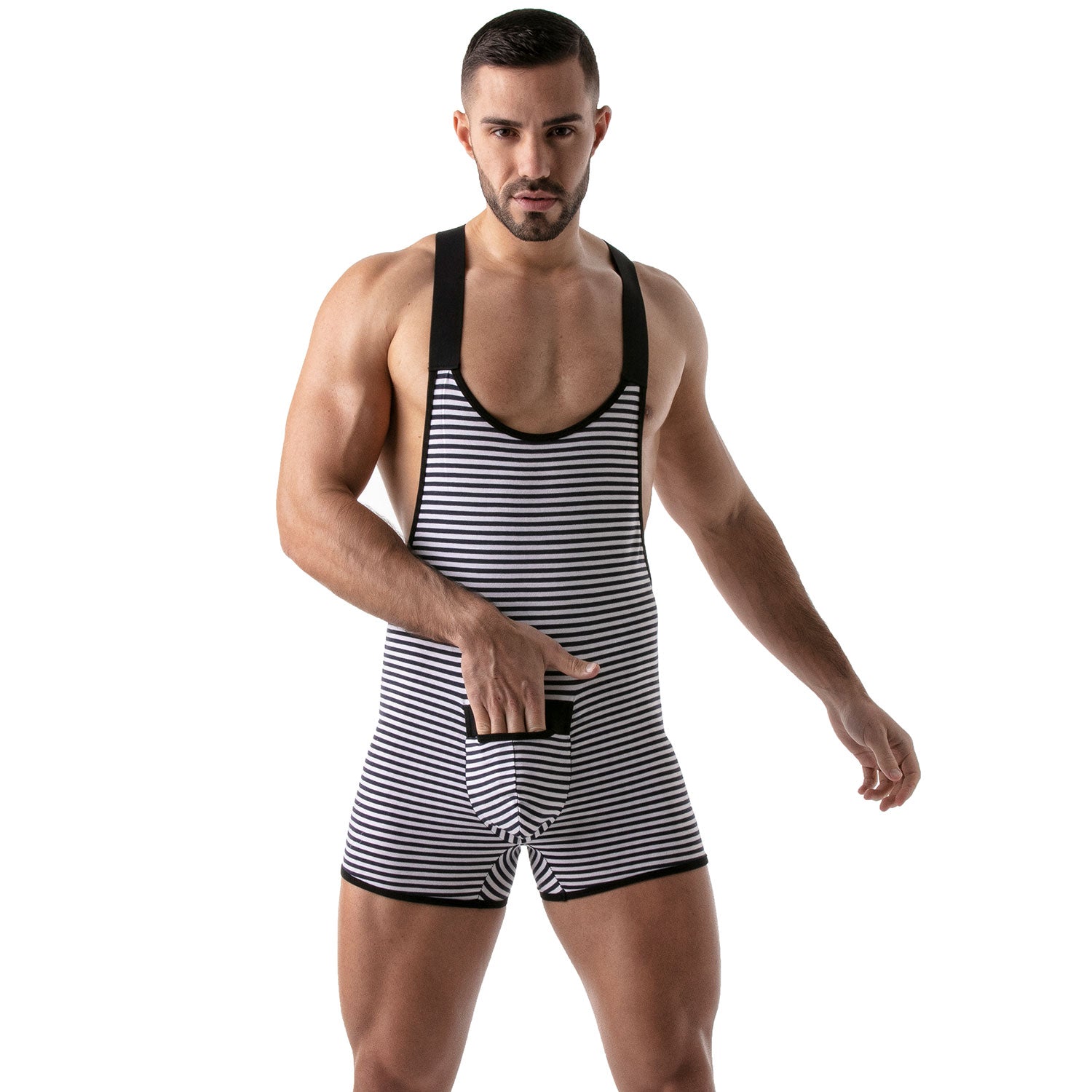wrestling mens suit 100% cotton. Mens onesie