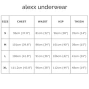 Alexx Underwear Arrow Brief Black