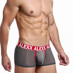 Alexx Underwear Justin Boxer Grey
