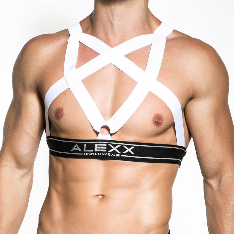Alexx Underwear Party Harness White