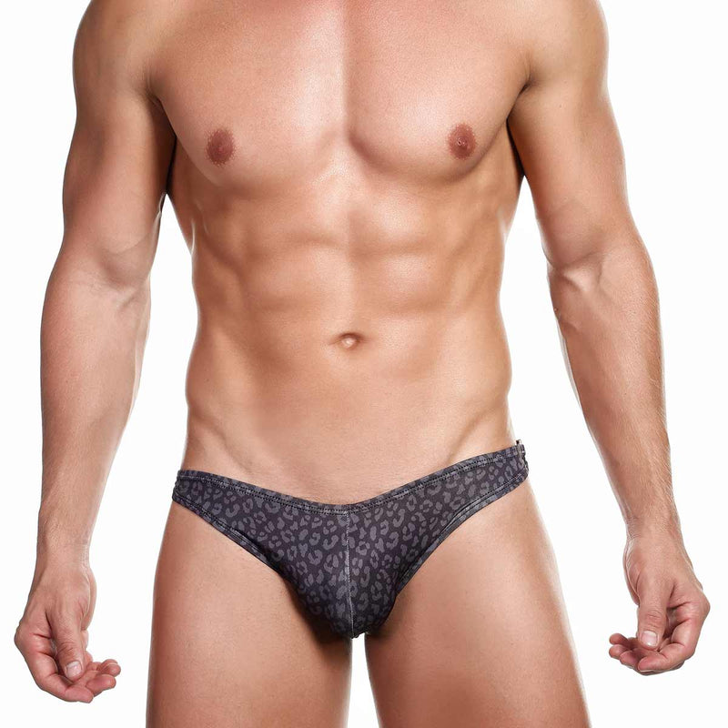 Alexx Underwear Iron Leopard Bikini Black Leopard