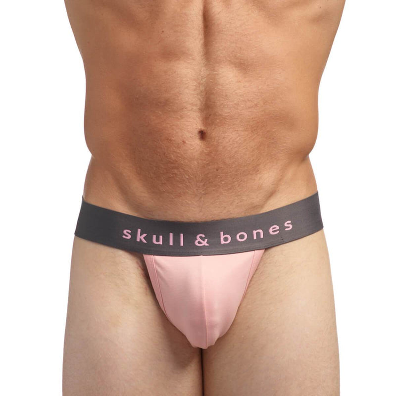 Skull & Bones Just the Bones Pink Thong